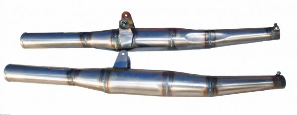 64 250 twin pipe chambers c/w silencers